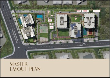 Master Plan in 3 BHK Apartment at Venkatesh Erandwane Central, Erandwane – for Sale