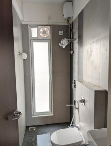 Bathroom in 3 BHK Apartment at Ashar Sapphire, Kapur Bawdi – for Rent