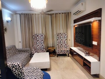 Living Room in 2 BHK Apartment at Panchsheel Greens, Sector 16 Greater Noida – for Rent