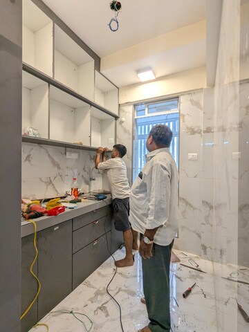Kitchen in 1 BHK Apartment at Dotom Isle, Malad West – for Rent