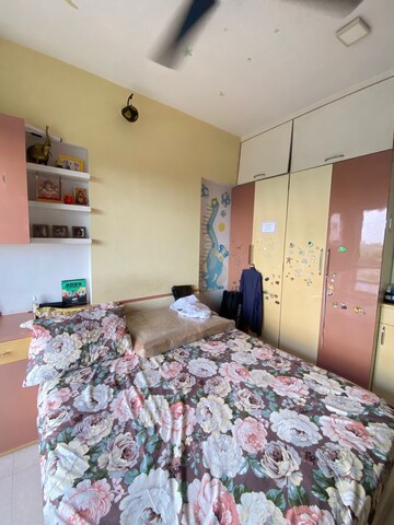 Bedroom in 1 BHK Apartment at Gurukrupa Marina Enclave, Malad West – for Rent