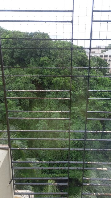 Balcony in 4 BHK Apartment at Sunset 1 Co Operative Housing Society Ltd, Powai – for Rent