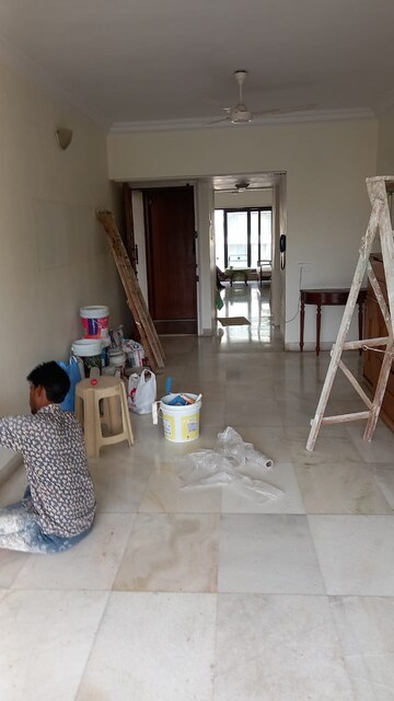 Living Room in 4 BHK Apartment at Sunset 1 Co Operative Housing Society Ltd, Powai – for Rent