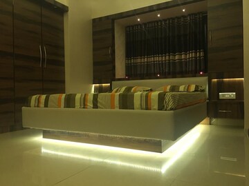 Bedroom in 2 BHK Apartment at Cirrus CHSL Cosmos Paradise, Vasant Vihar – for Rent