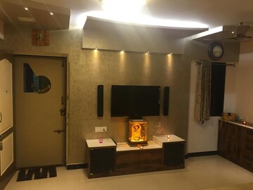 Living Room in 2 BHK Apartment at Cirrus CHSL Cosmos Paradise, Vasant Vihar – for Rent