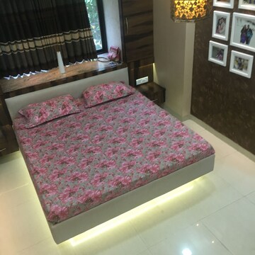 Bedroom in 2 BHK Apartment at Cirrus CHSL Cosmos Paradise, Vasant Vihar – for Rent