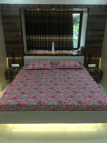 Bedroom in 2 BHK Apartment at Cirrus CHSL Cosmos Paradise, Vasant Vihar – for Rent