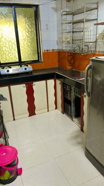 Kitchen in 2 BHK Builder Floor at Kharghar Sector 13 – for Rent