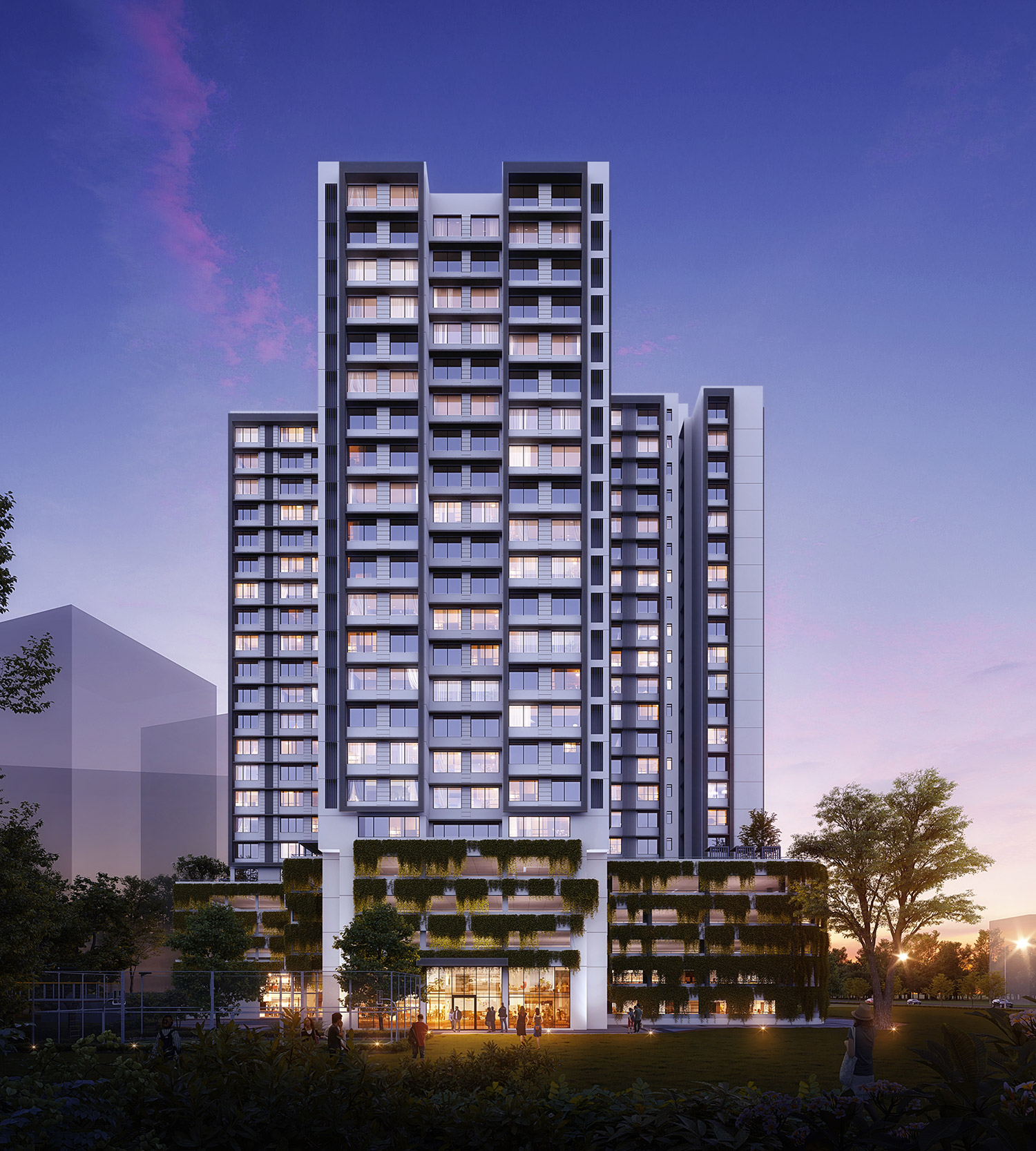 6 BHK + Pooja Room Apartment For Sale in V Raheja La Serena Kandiv