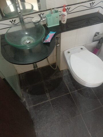 Bathroom in 1 BHK Apartment at Hubtown Akruti Orchid Park, Sakinaka – for Rent