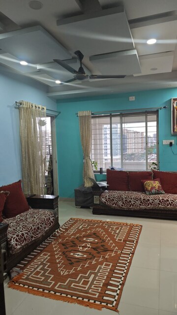 Living Room in 2 BHK Apartment at Wakad – for Sale