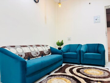 Living Room in 2 BHK Apartment at Bramhacorp The Collection, Kalyani Nagar – for Rent
