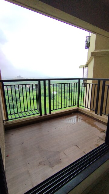 Balcony in 2 BHK Apartment at Raunak City Sector 4 D3, Kalyan West – for Rent