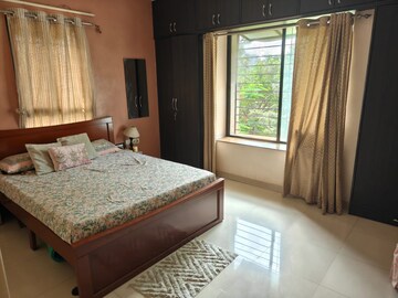 Bedroom in 2 BHK Apartment at Goel Ganga Carnation, Koregaon Park – for Rent