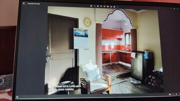 Living Room in 1 RK Independent House at Hathibarkala Salwala – for Rent