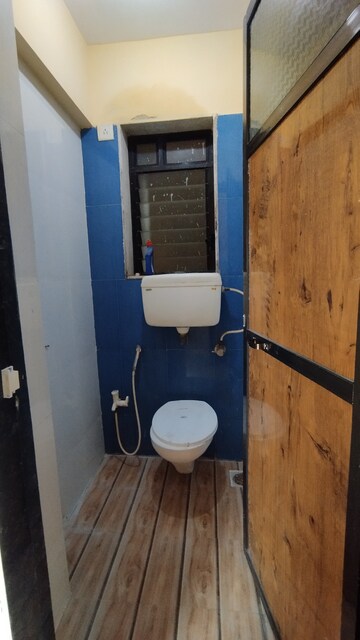 Bathroom in 1 BHK Apartment at Raunak City Sector 2 B7, Kalyan West – for Rent