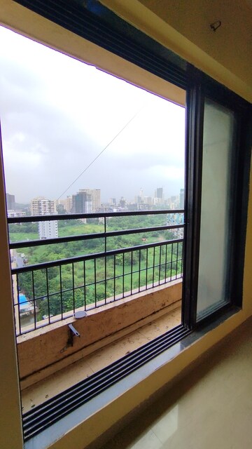 Balcony in 1 BHK Apartment at Raunak City Sector 2 B7, Kalyan West – for Rent