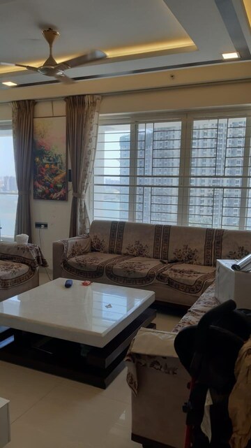 Living Room in 3 BHK Apartment at Pharande Puneville, Punawale – for Rent