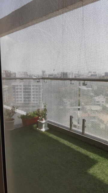 Balcony in 3 BHK Apartment at Pharande Puneville, Punawale – for Rent