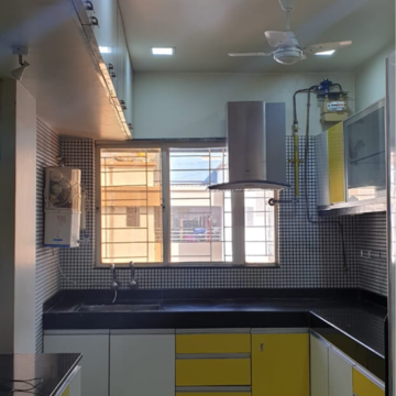 Kitchen in 2 BHK Apartment at Kunal Icon, Roseland Residency – for Rent