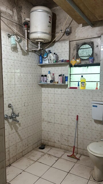 Bathroom in 1 BHK Apartment at Nirmal Residency Kothrud, Kothrud – for Rent