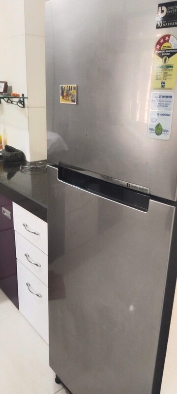 Kitchen in 1 BHK Apartment at Unnathi Woods Phase 3, Ghodbunder Road – for Rent