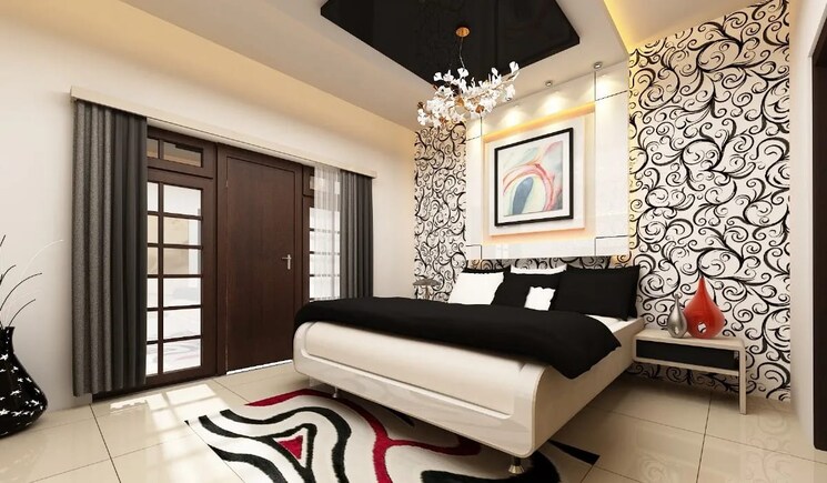 Bedroom, lodha-giardino 3 Bedroom 976 Sq.Ft. Apartment In Kharadi Pune 9009757