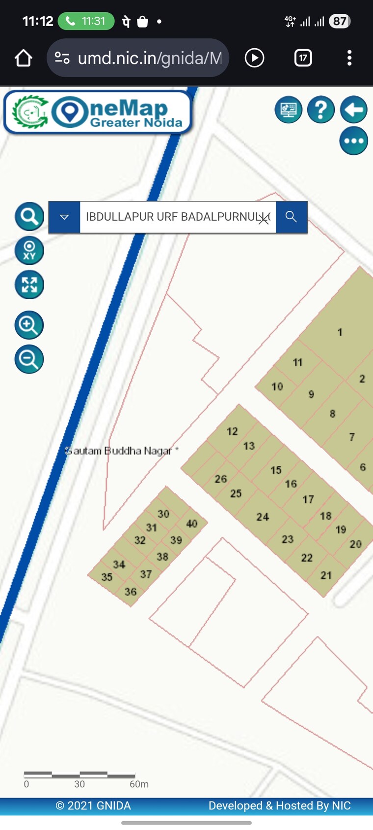 Map Location, badalpur 3 Bedroom 84 Sq.Mt. Villa In Badalpur Greater Noida 9009796