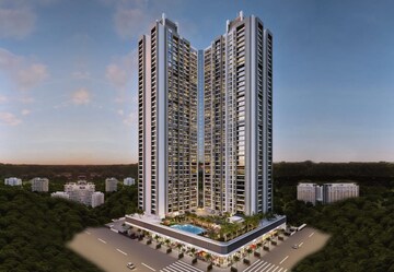2 BHK Apartment – Exterior View View at Raj Infinia, Malad West - for Rent