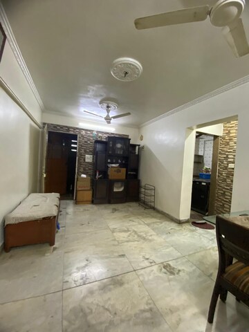 Living Room in 2 BHK Apartment at Kopar Khairane – for Rent