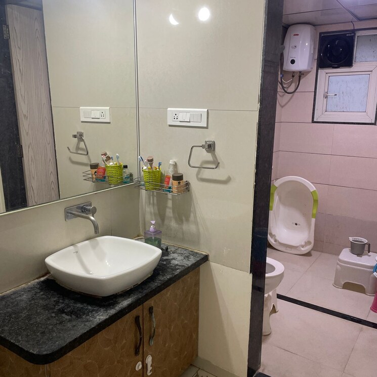 Bathroom, sukhwani-saffron 2 Bedroom 1060 Sq.Ft. Apartment In Sutarwadi Pune 9009994