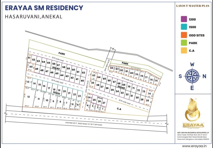 Exterior View, anekal  1200 Sq.Ft. Plot In Anekal Bangalore 9009967