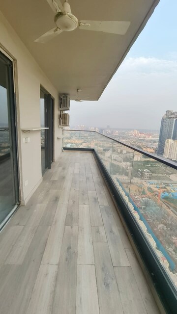 Balcony in 3 BHK Apartment at M3M Sky City, Sector 65 – for Rent