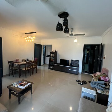 Living Room in 2 BHK Apartment at Woods Maple Tower, Khan Estate – for Sale