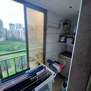 Balcony in 2 BHK Apartment at Woods Maple Tower, Khan Estate – for Sale