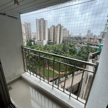 Balcony in 2 BHK Apartment at Woods Maple Tower, Khan Estate – for Sale