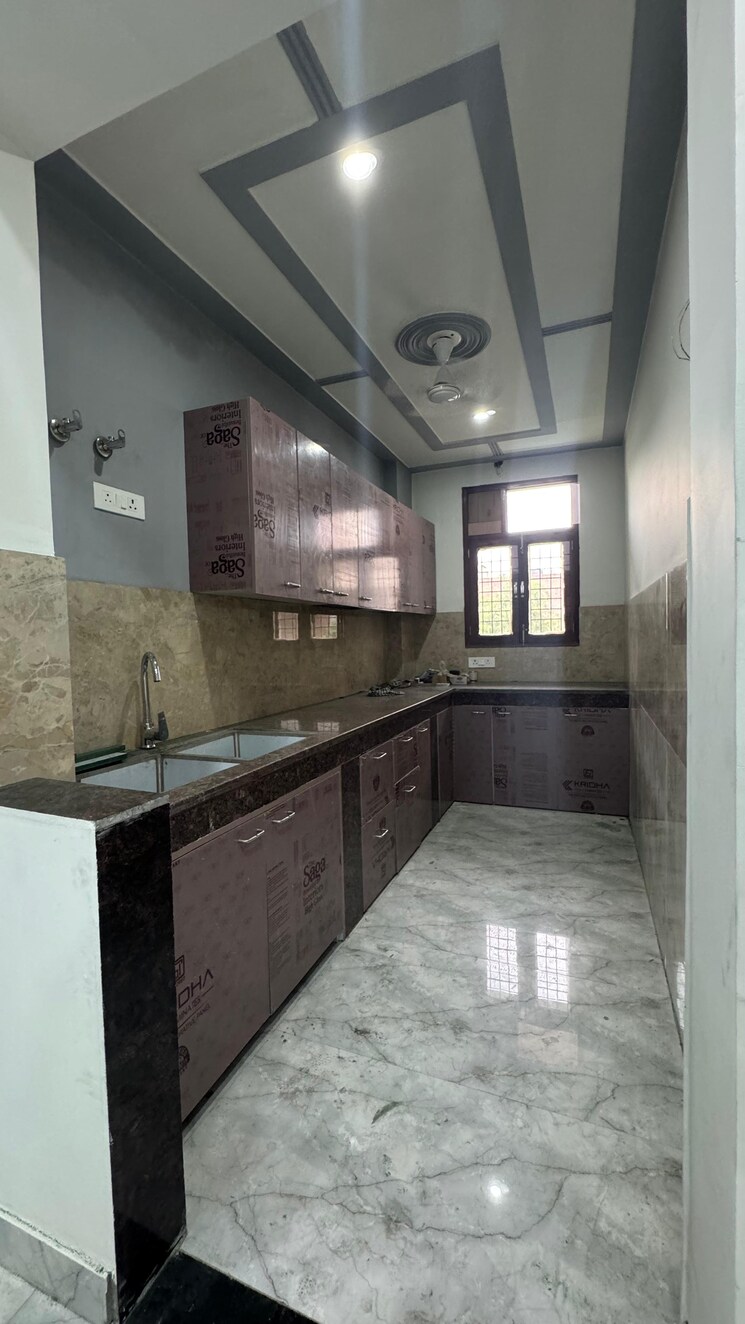 Kitchen, risland-sky-mansion 2 Bedroom 1000 Sq.Ft. Builder Floor In Chattarpur Delhi 9010104