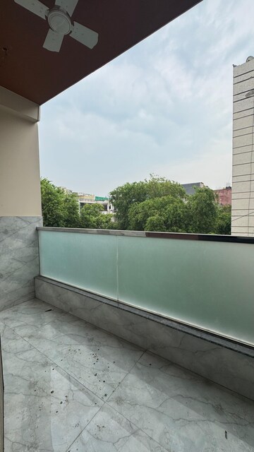 Balcony in 2 BHK Builder Floor at Risland Sky Mansion, Chattarpur – for Rent