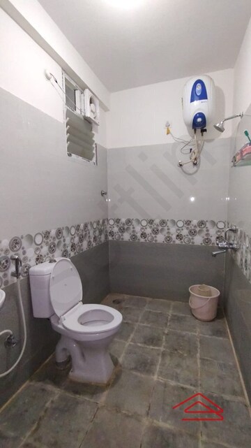 Bathroom in 3 BHK Apartment at Jana Jeeva Orchid, Kr Puram – for Rent