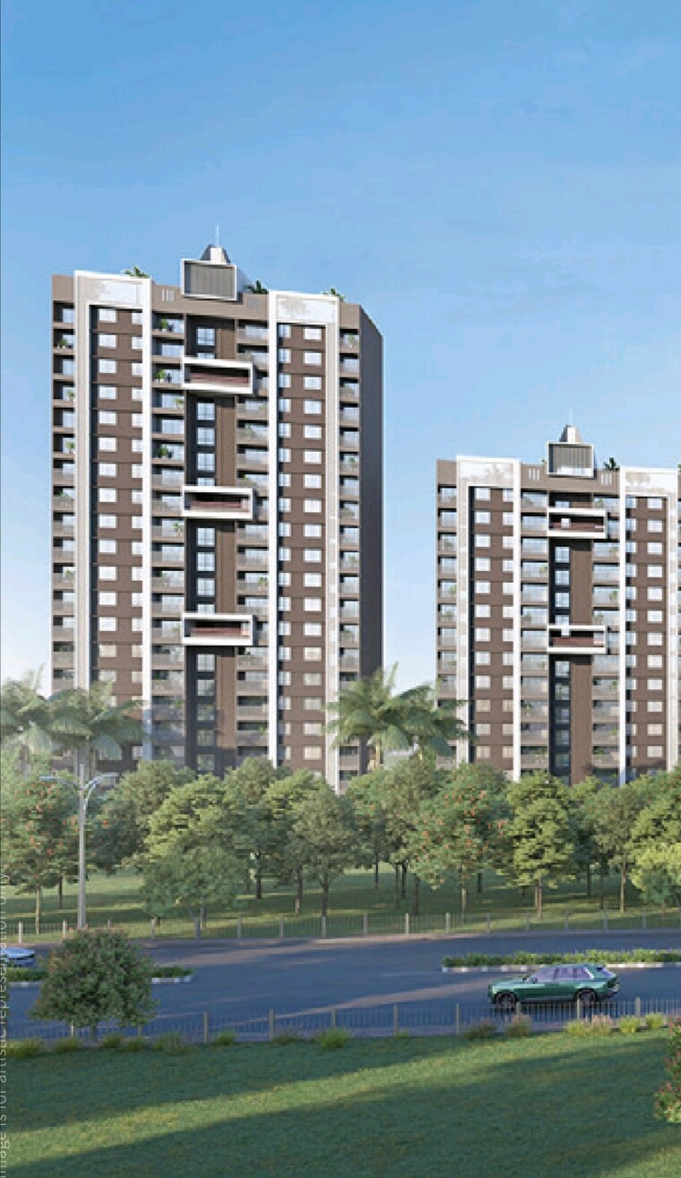 Exterior View, millennium-falcon 2 Bedroom 829 Sq.Ft. Apartment In Tathawade Pune 9010141