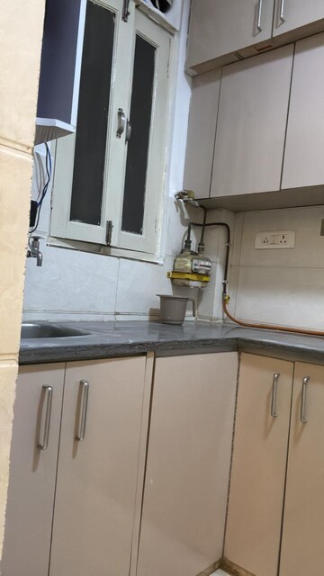 Kitchen in 3 BHK Builder Floor at Niti Khand – for Rent