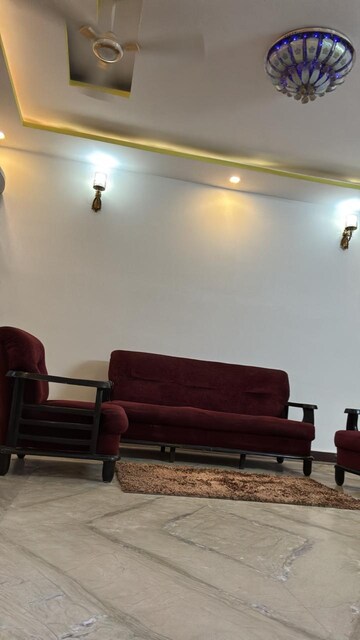 Living Room in 3 BHK Builder Floor at Niti Khand – for Rent