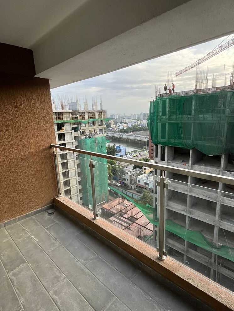 Balcony, unique-youtopia 3 Bedroom 1009 Sq.Ft. Apartment In Kharadi Pune 9010276