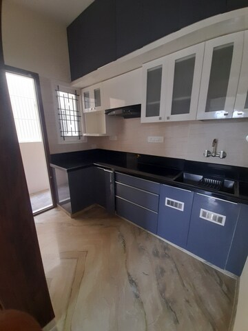 Staircase in 2 BHK Builder Floor at Sultan Court, Rt Nagar – for Rent