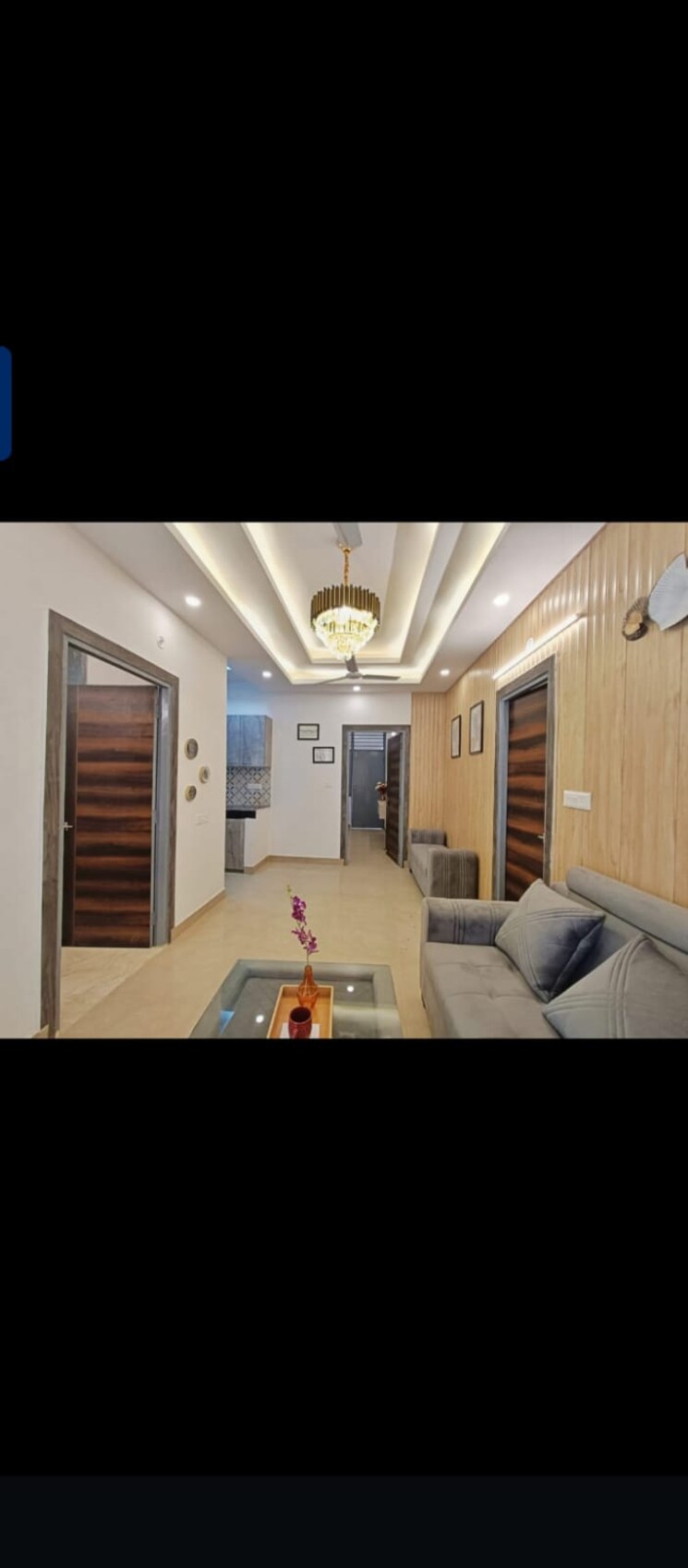 Living Room, dmd-hometech-awas-yojna 2 Bedroom 1200 Sq.Ft. Apartment In Sector 73 Noida 9010295