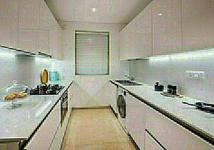 Kitchen in 4 BHK Apartment at Oberoi Garden City, Goregaon East – for Sale