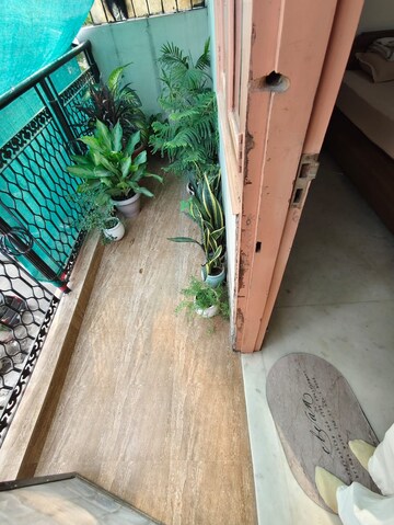 Balcony in 3 BHK Apartment at Vasant Kunj – for Rent