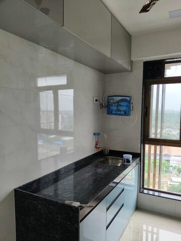 Kitchen in 3 BHK Apartment at Neminath Nemi Bhavan, Goregaon West – for Rent