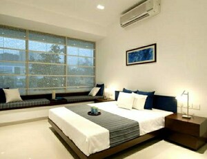 Bedroom in 4 BHK Apartment at Oberoi Garden City, Goregaon East – for Sale