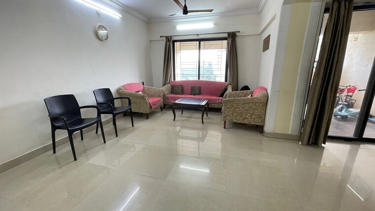 Living Room, brahma-emerald-county 3 Bedroom 1600 Sq.Ft. Apartment In Kondhwa Pune 9010383